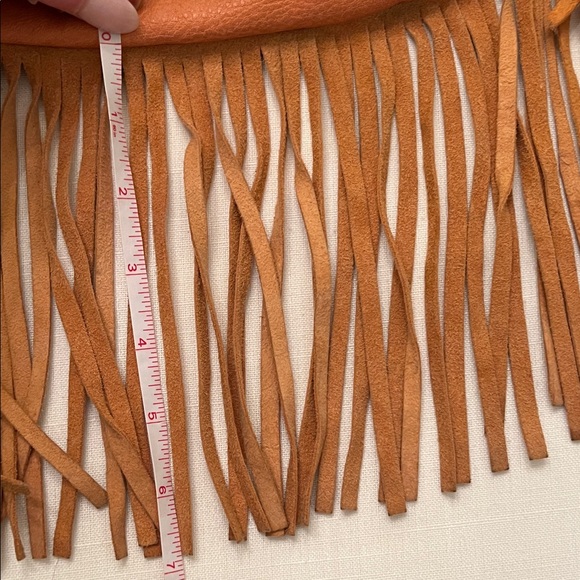 Fringe Leather Shoulder Bag - Picture 13 of 13